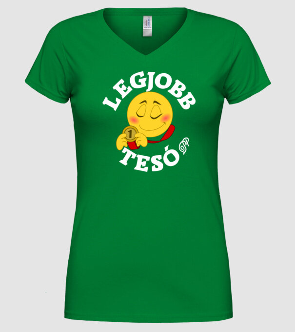  minta zöld pólón
