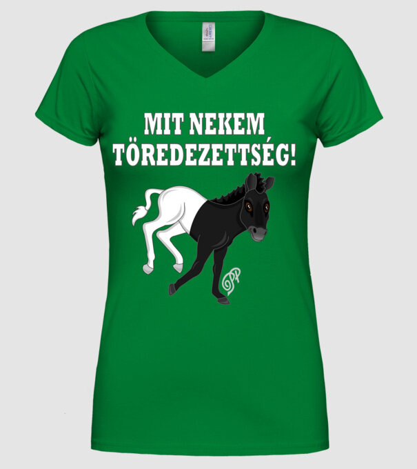  minta zöld pólón