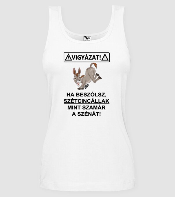  minta fehér pólón
