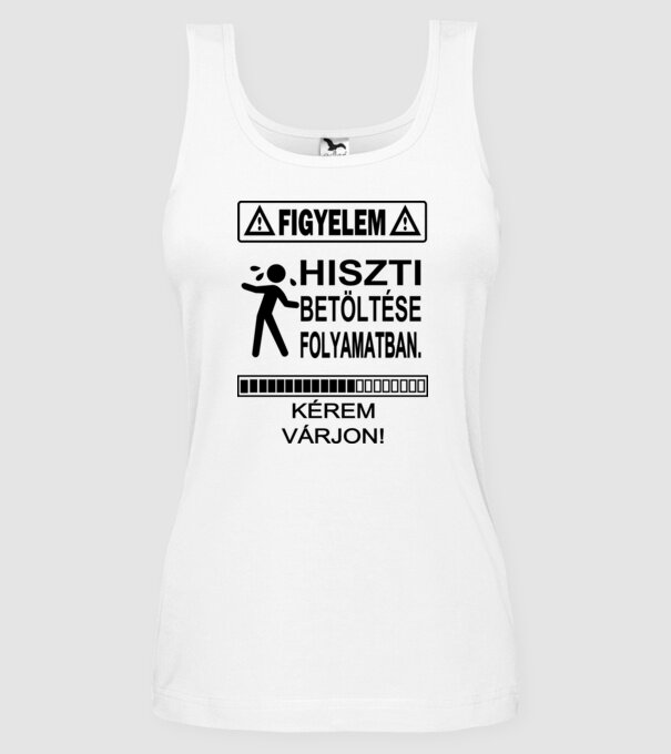  minta fehér pólón