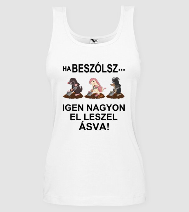  minta fehér pólón