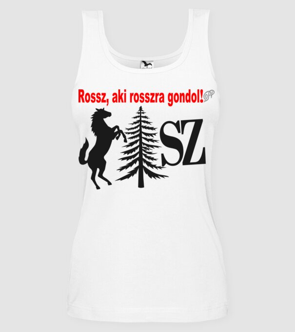  minta fehér pólón