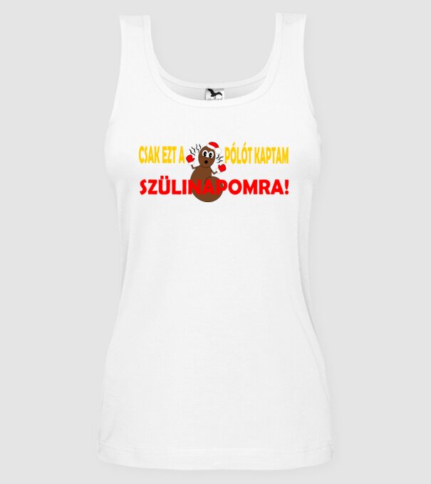  minta fehér pólón