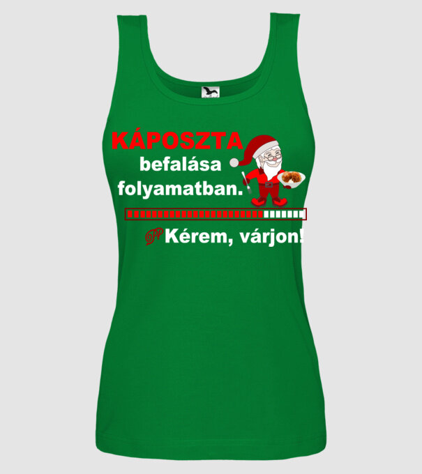  minta zöld pólón