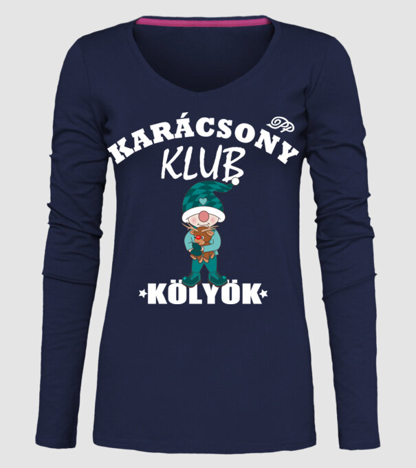  minta sötétkék pólón