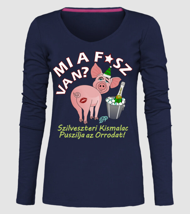  minta sötétkék pólón