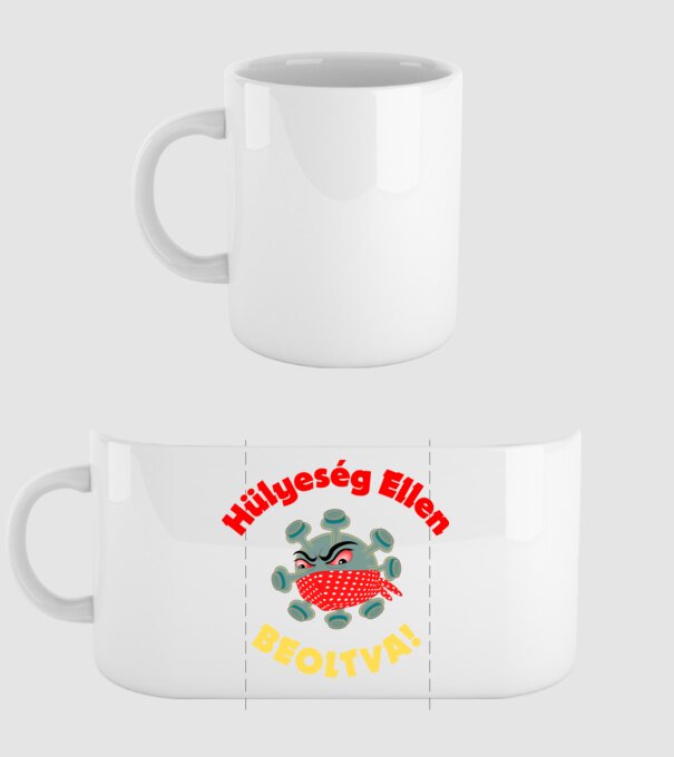  minta fehér pólón