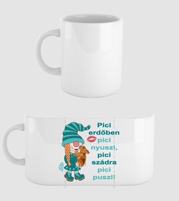  minta fehér pólón
