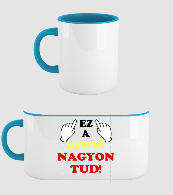  minta világoskék pólón