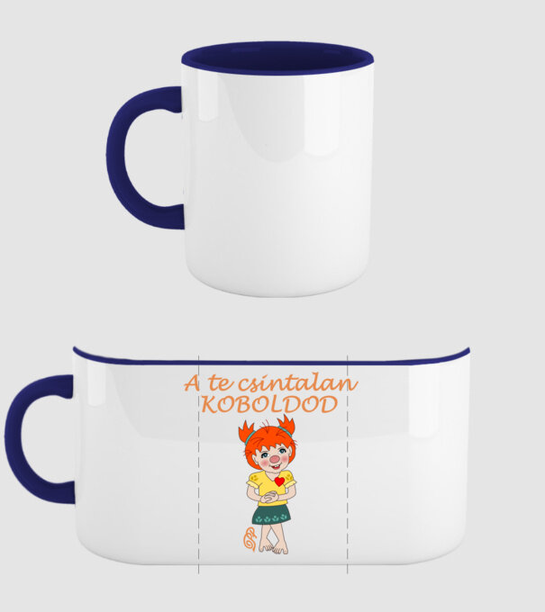  minta sötétkék pólón