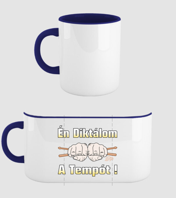  minta sötétkék pólón