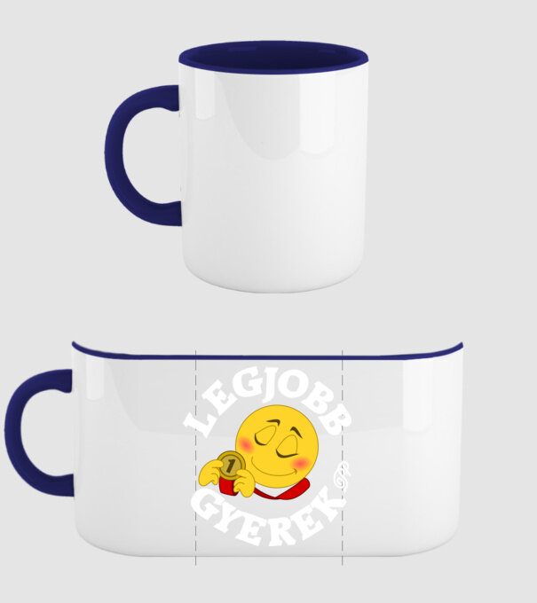  minta sötétkék pólón