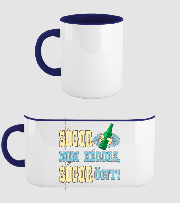  minta sötétkék pólón