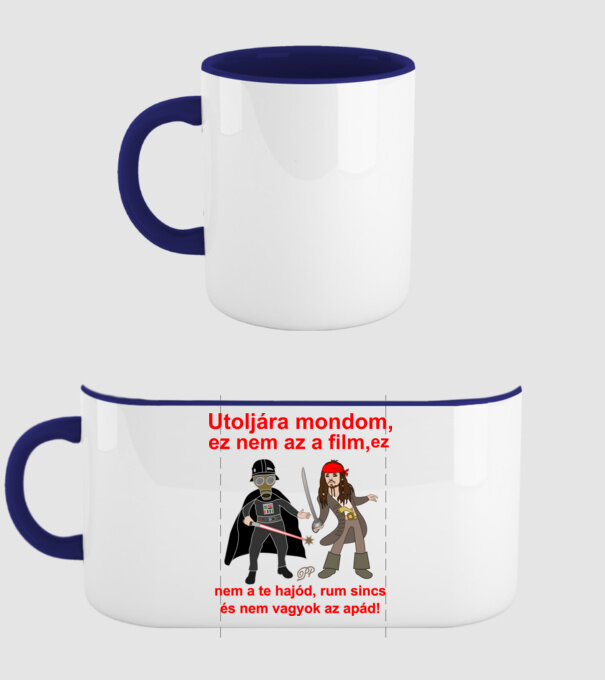  minta sötétkék pólón