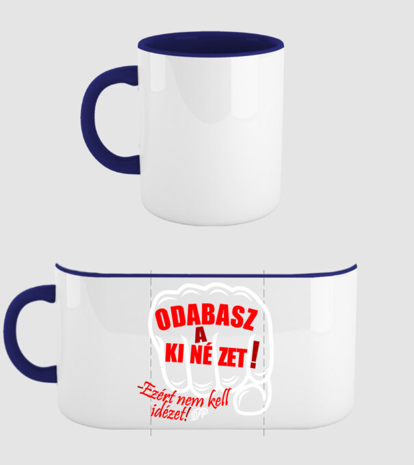 minta sötétkék pólón