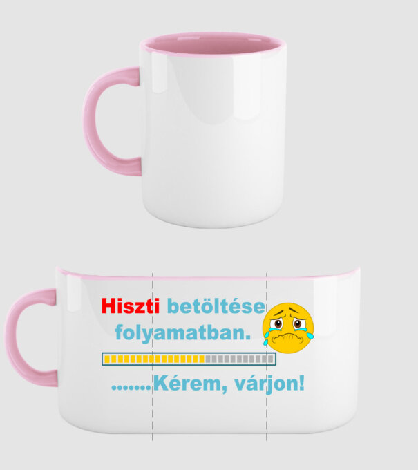  minta világos rózsaszín pólón
