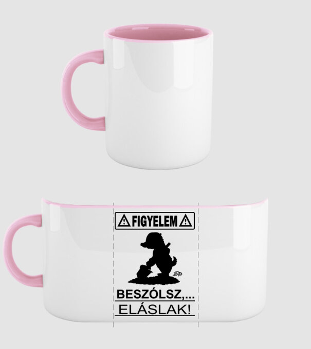  minta világos rózsaszín pólón