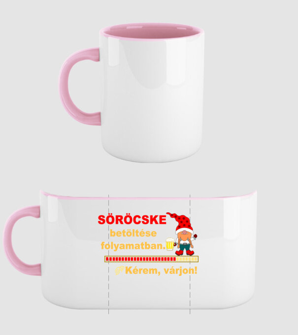  minta világos rózsaszín pólón
