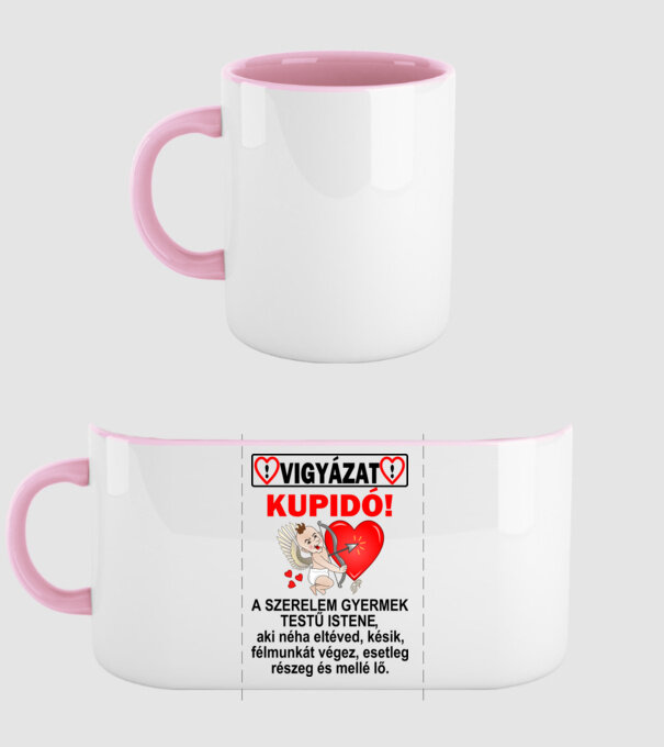  minta világos rózsaszín pólón