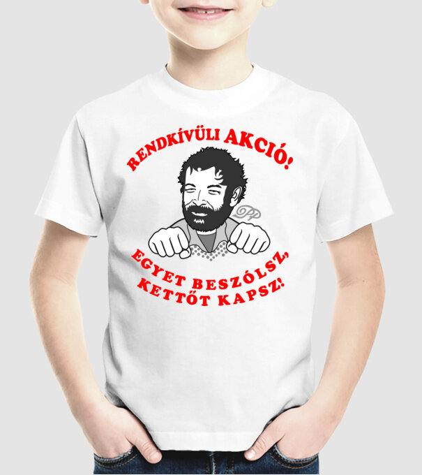  minta fehér pólón