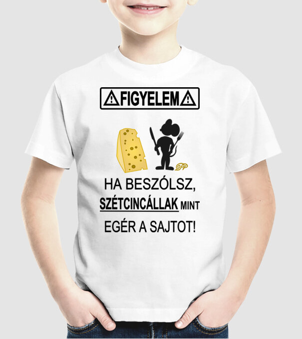  minta fehér pólón