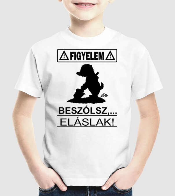  minta fehér pólón