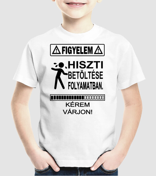  minta fehér pólón