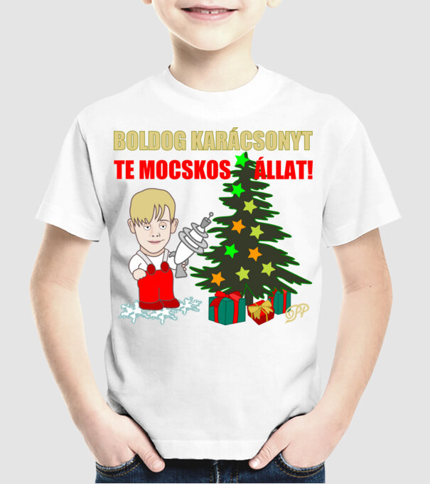  minta fehér pólón