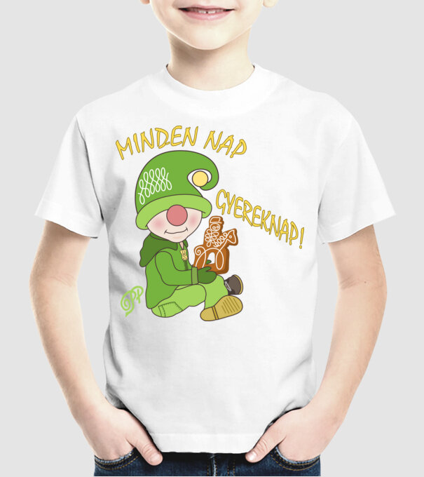  minta fehér pólón