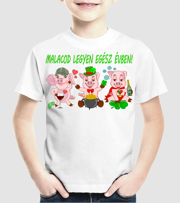  minta fehér pólón