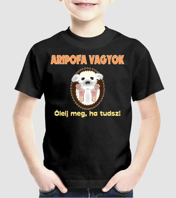  minta fekete pólón