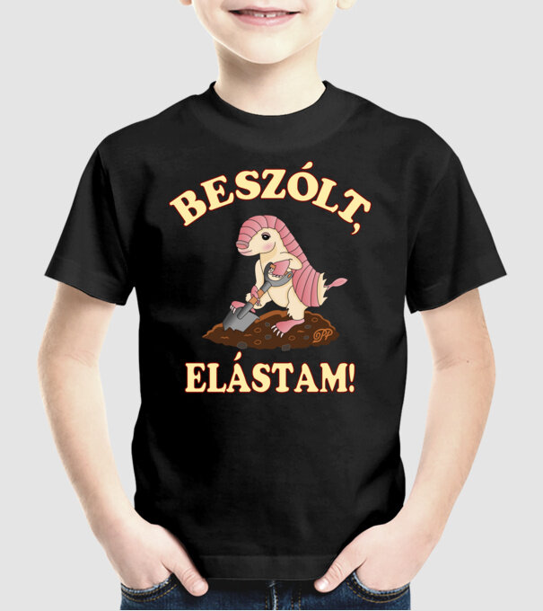  minta fekete pólón