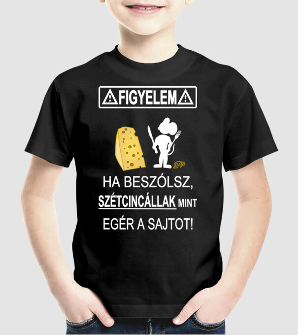  minta fekete pólón