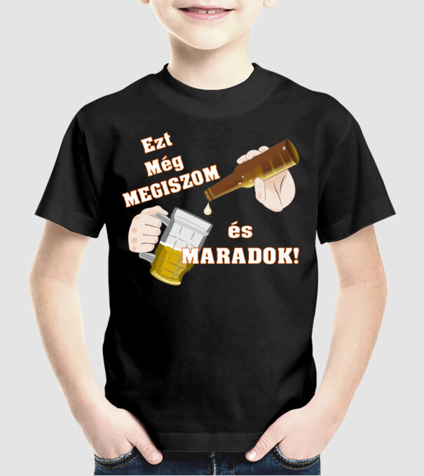  minta fekete pólón