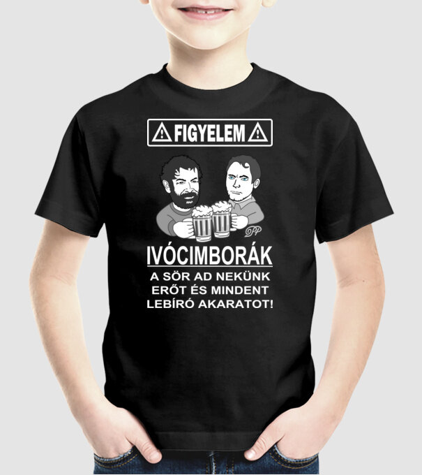  minta fekete pólón