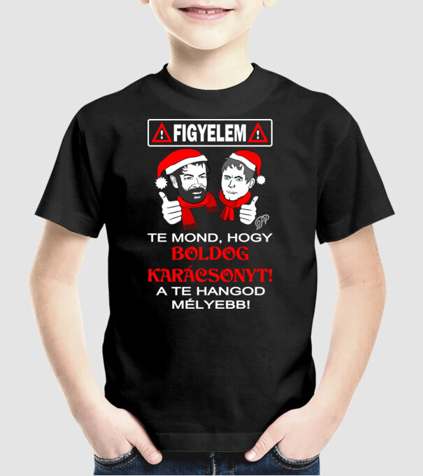  minta fekete pólón