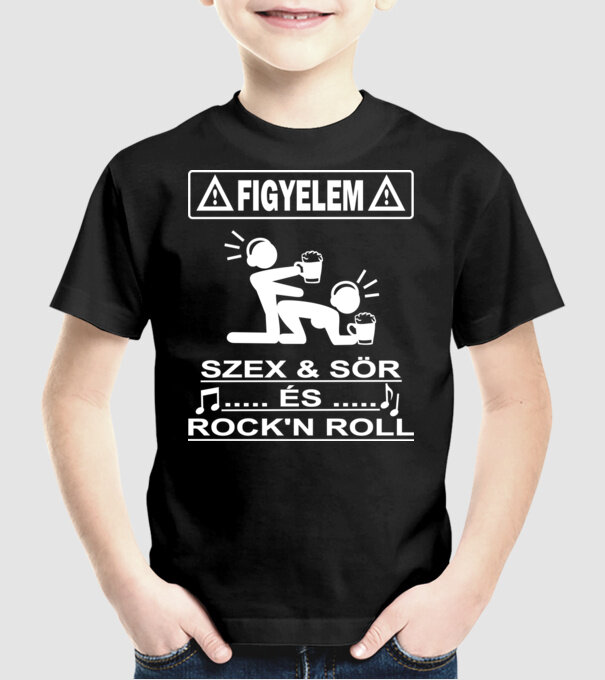  minta fekete pólón