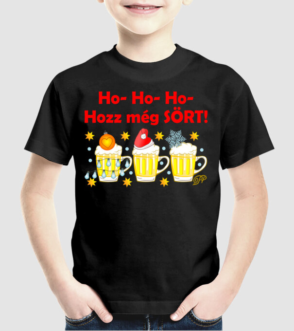  minta fekete pólón