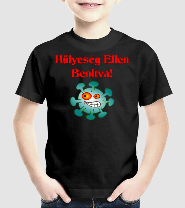  minta fekete pólón