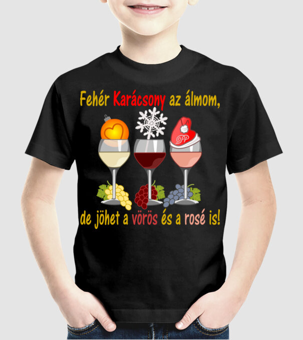  minta fekete pólón