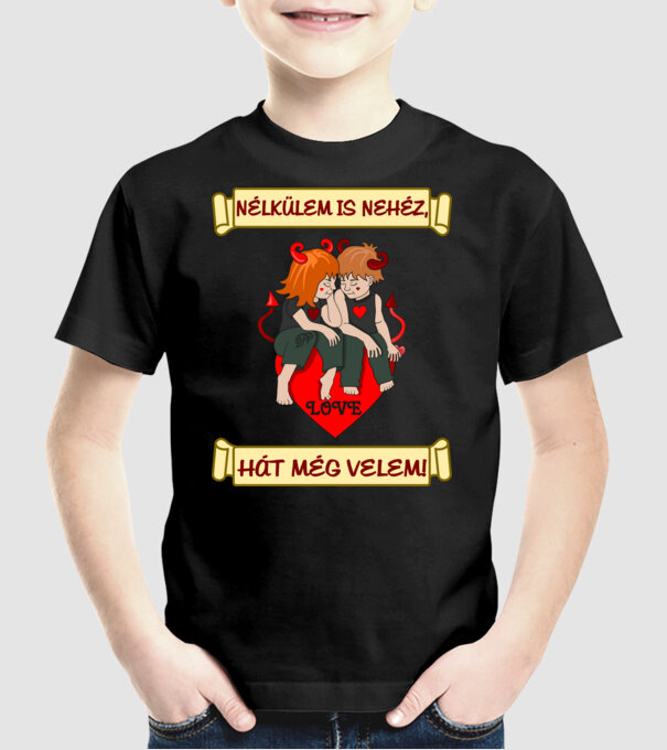  minta fekete pólón