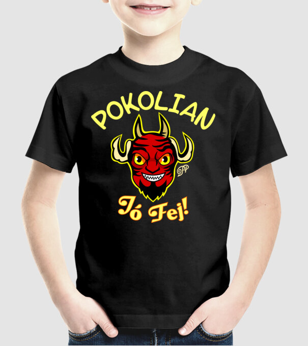  minta fekete pólón