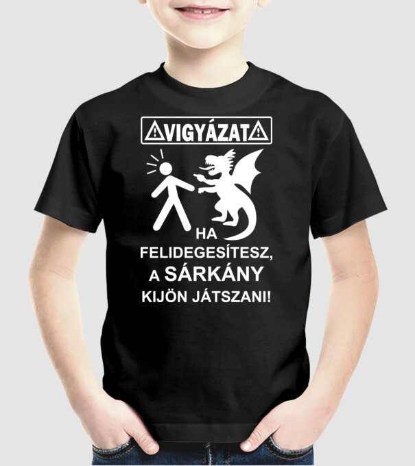  minta fekete pólón