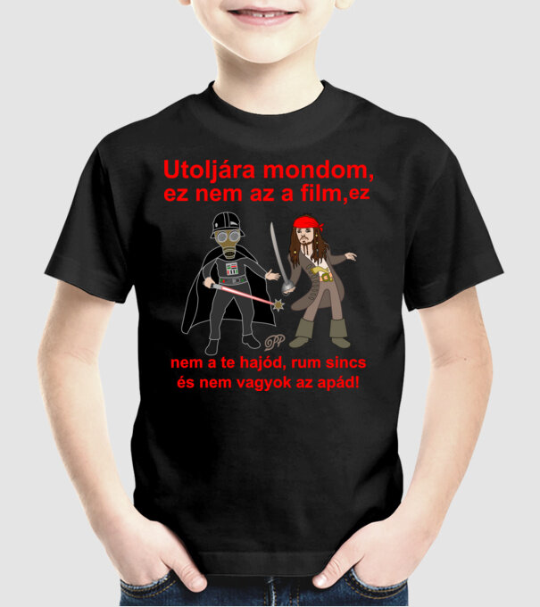  minta fekete pólón