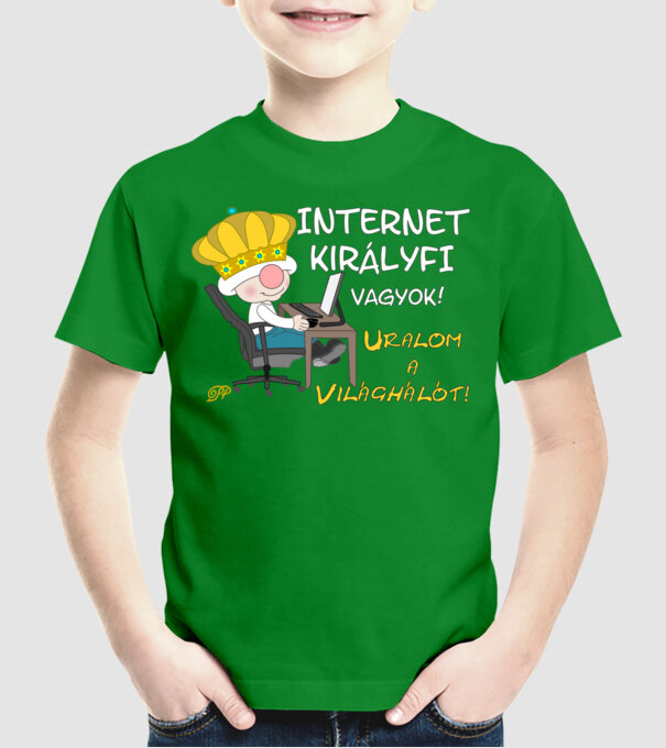  minta zöld pólón