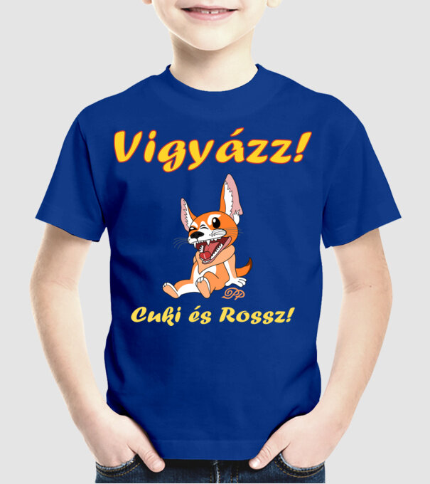  minta királykék pólón