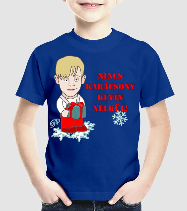  minta királykék pólón