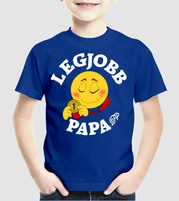  minta királykék pólón