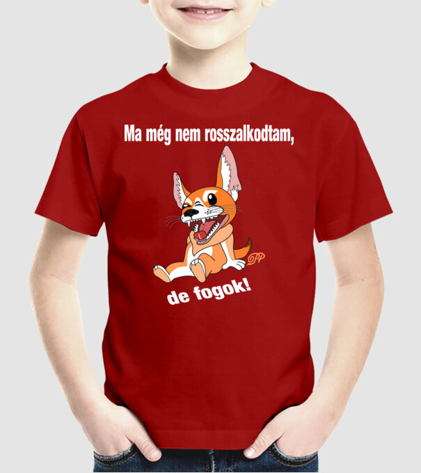  minta piros pólón