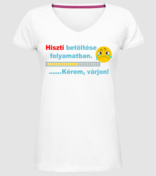  minta fehér pólón